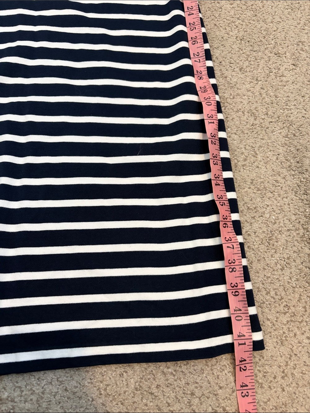 J. Crew Striped Midi Dress, 00 - Picture 6 of 14